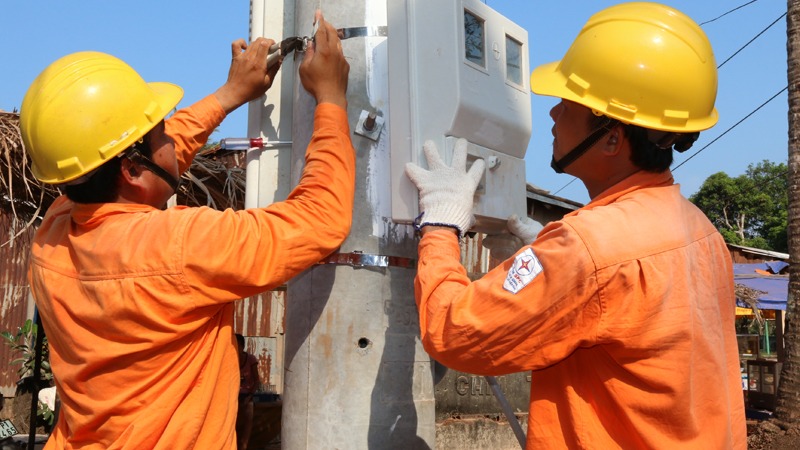 Di dời đồng hồ điện, nước